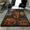Chow Chow Gallery Patroon Vloerkleed Vloermat voor Woonkamer of Slaapkamer Zacht en Comfortabel Tapijt een Cadeau voor Verjaardag en Feestdag.