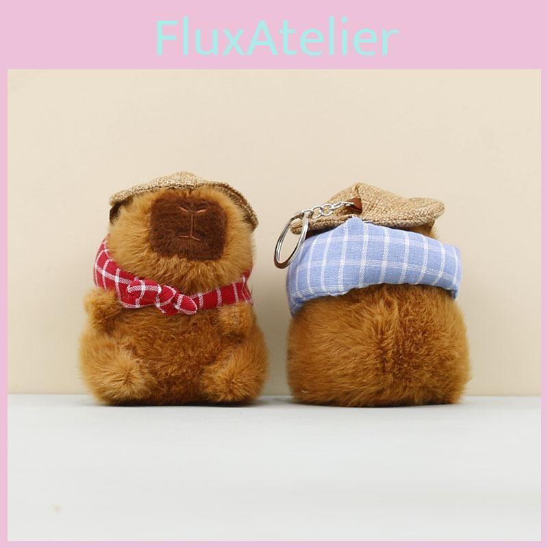 Capybara Cute Plush Backpack Clip Stuffed Animal With Durable Toy Material