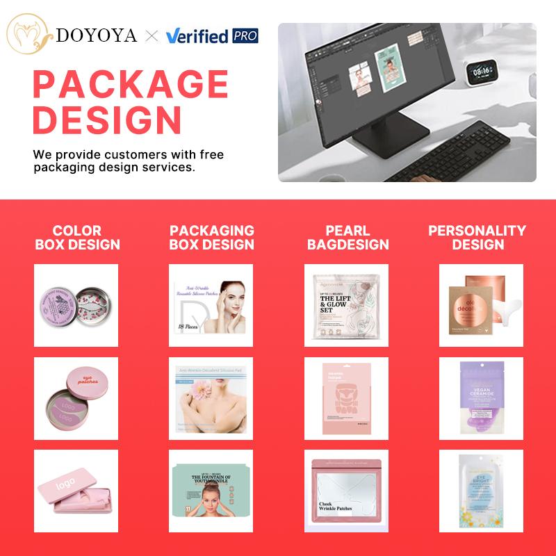 CE Certified Reusable Silicone Neck Anti Wrinkle Patches Logo Customization Neck Wrinkle Patches OEM/ODM
