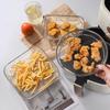 Nepřilnavý grilovací rošt stohovatelný grilovací koš nový rošt do horkovzdušné fritézy kuchyňské pomůcky