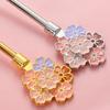 Creative Stainless Steel Spoon Cherry Blossoms Spoon Coffee Dessert Spoons Christmas Gifts Tableware Decoration Tea Spoons