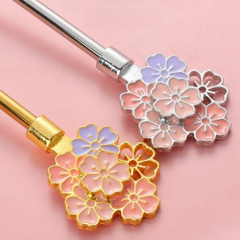 Creative Stainless Steel Spoon Cherry Blossoms Spoon Coffee Dessert Spoons Christmas Gifts Tableware Decoration Tea Spoons