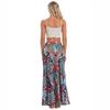 Summer Women's Leopard Print High Waist Long A-Line Maxi Skirt Bohemian Dress