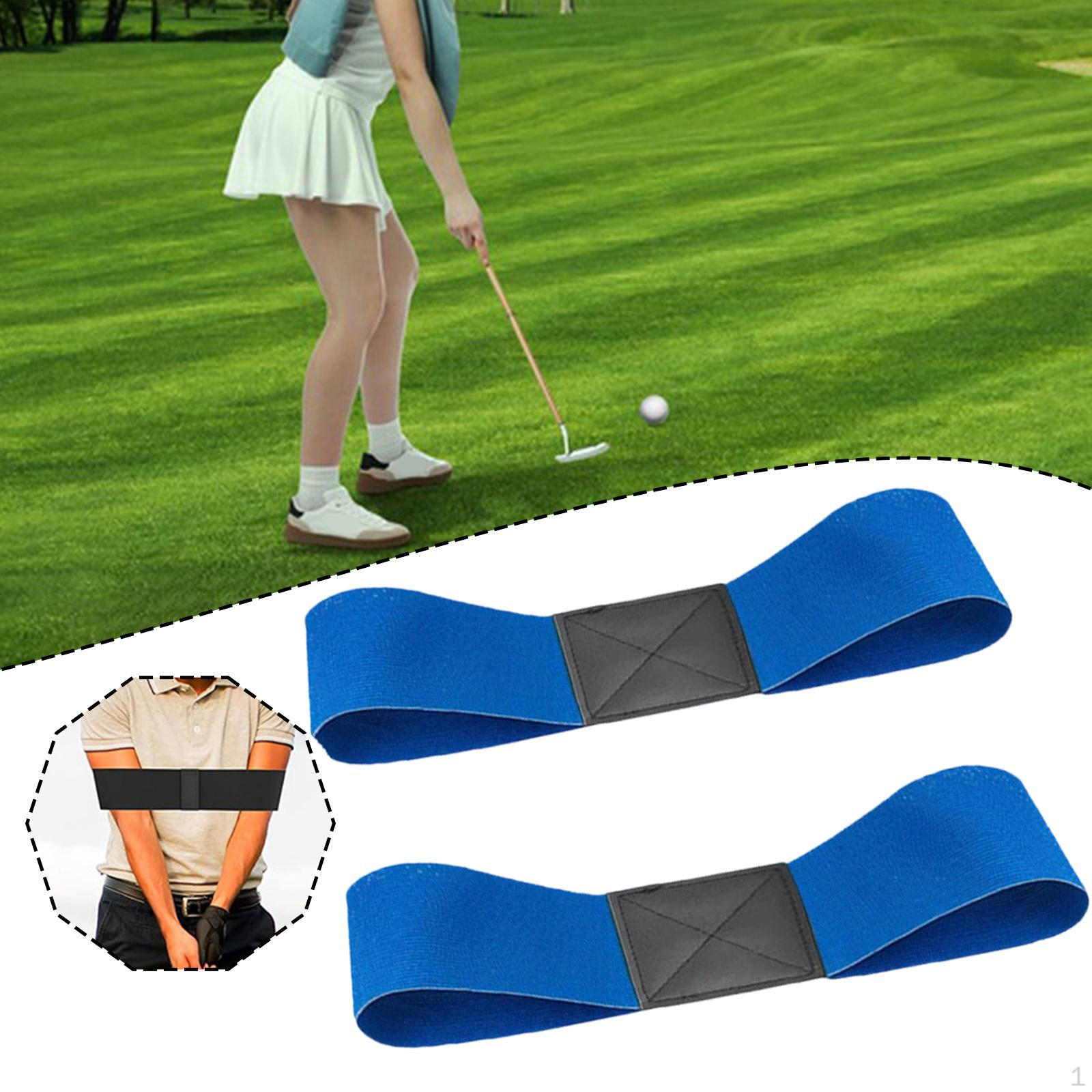 

2 Golf Swing Correction Bands to Improve Posture And Movement Control for Golfers синій