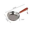 316 Stainless Steel Oil Pot Egg Frying Pan Mini Soup Milk Pot Cooking Saucepan Scalding-proof Kitchen Tool Cookware Accessories