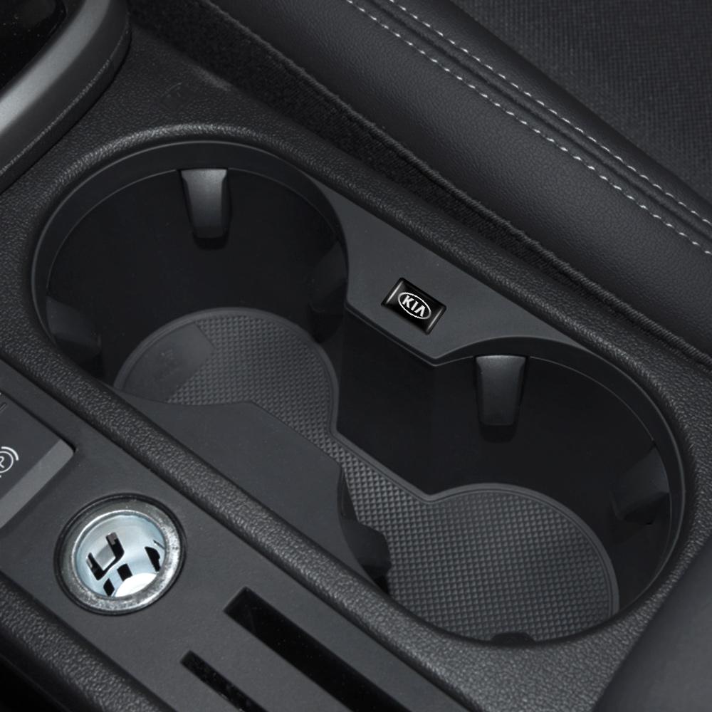 AAOK1 10 Pezzi Adesivi Emblema Auto in Resina Decorazione Interni Auto Decalcomania Accessorio Per Kia Ceed Picanto K9 Rio Soul Seltos Optima Sorento