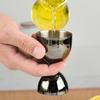 Wine Measuring Cup Stainless Steel Cocktail Measuring Jigger with Scale Wine Pouring Tool for Kitchen Bar
