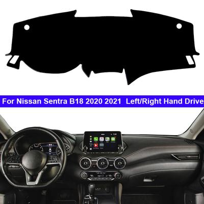 Car Inner Dashboard Cover For Nissan Sentra B18 2020 2026 Auto Dash Mat Carpet Cape Sun Shade Dashmat Anti-dirty Pad Cushion