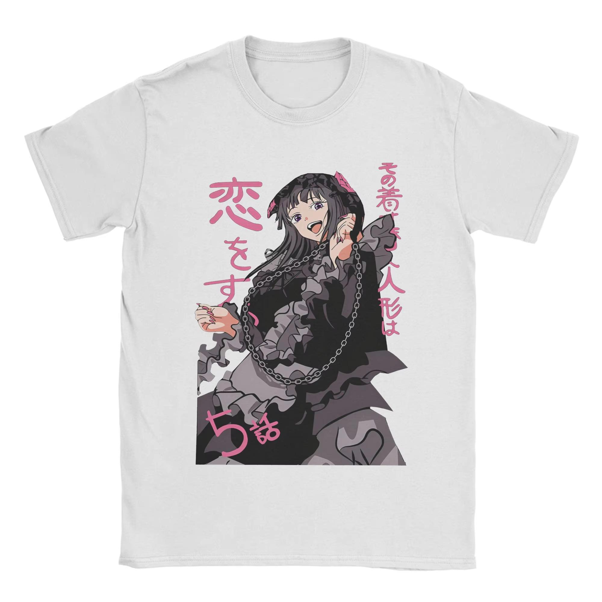 

Streetwear T-Shirt My Dress-Up Darling Marin Kitagawa 100 Cotton T-Shirts Wakana Gojo Tee Shirt for Men s Summer Y2K T Shirts 4XL