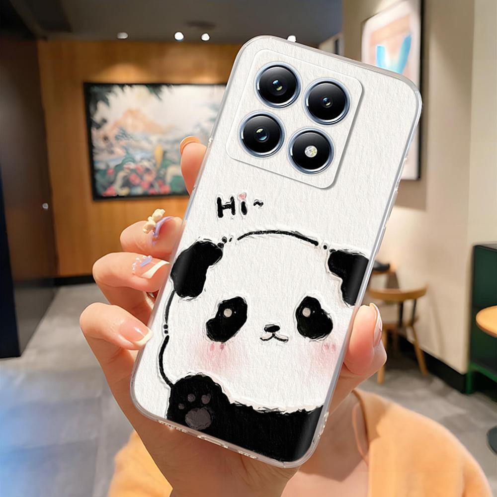 For Xiaomi 14T Case Soft Silicon Transparent Anti Drop Phone Cover For Xiaomi Mi 14t Pro Mi14T Lightweight Back Shell Funda Capa