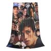 Josh Hutcherson Collage Blanket Super Soft Flannel Sofa Throw Blanket for Couch Bedding Travel Throws Bedspread Quilt