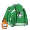 Boys' Seasonal Baseball Jacket 2026: Velvet Lined, Thick, Casual Top for Kids