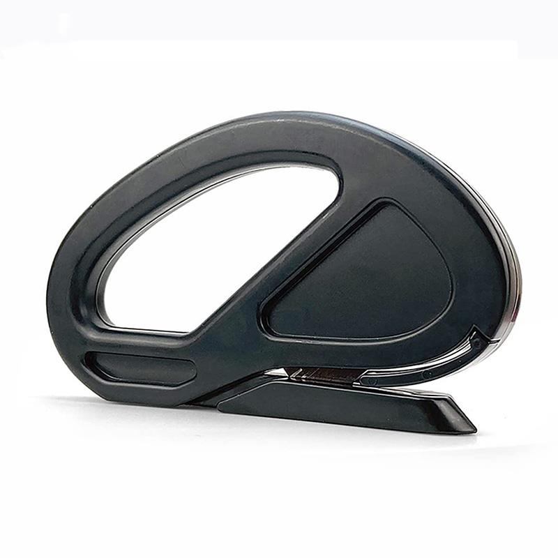 

1pc Black Safe Razor Blade Design Easy-Glide Wrapping Paper Cutter Ideal for Gift Wrap Crafts & Office Use for Perfect Cuts