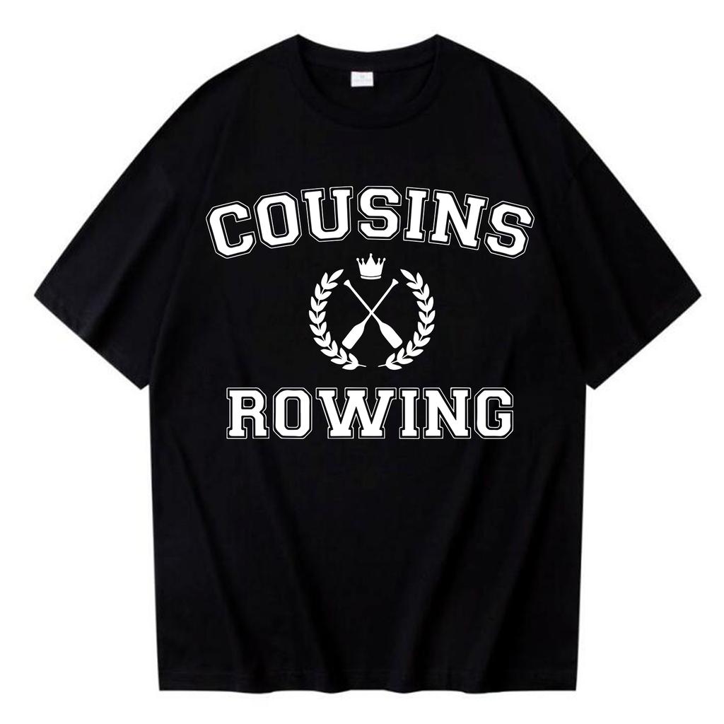 2025 THe Summer I Turned Pretty T-Shirt Belly's Cousins Rowing Short Sleeve Tee Cousins Beach Shirt