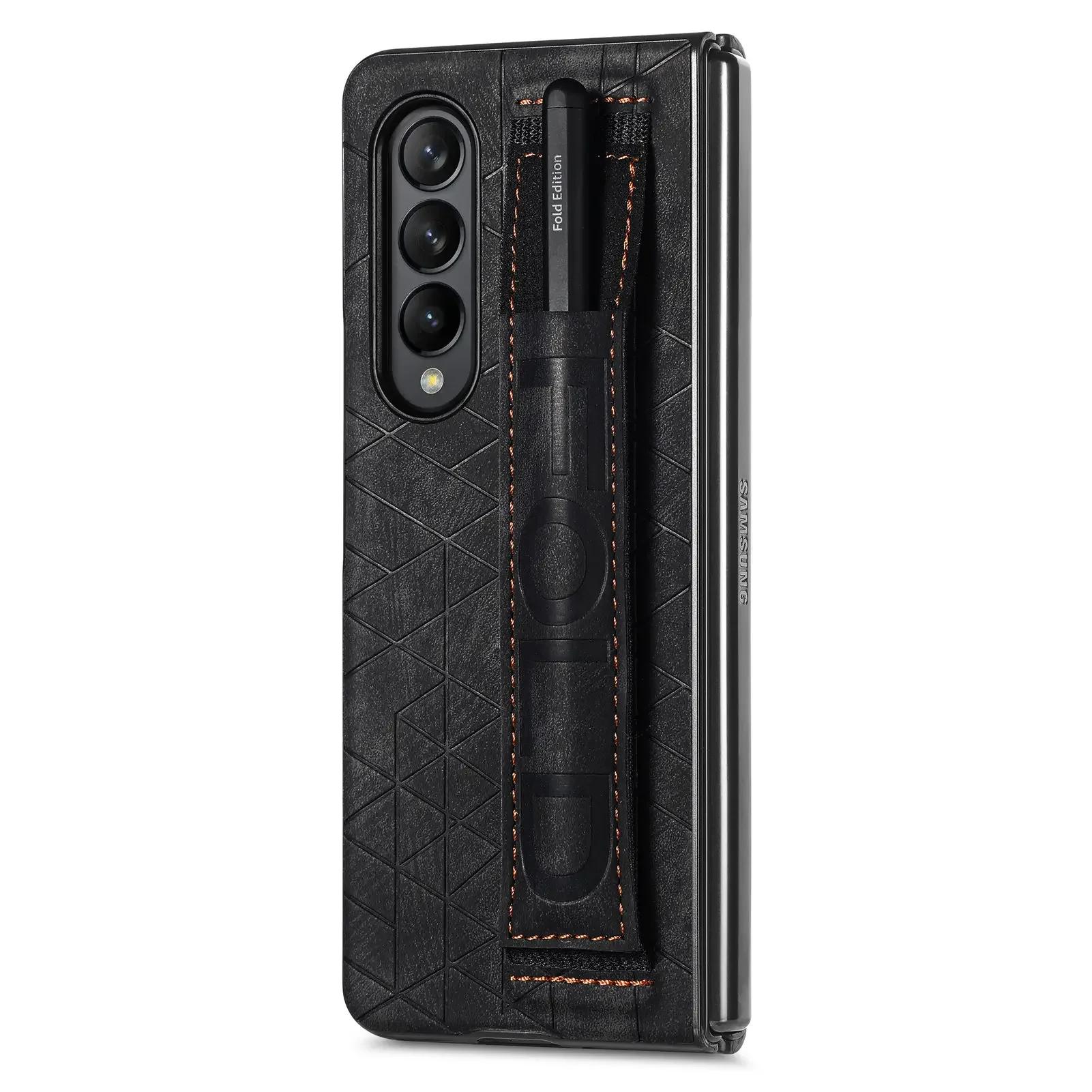 Business Leather Wristband Cover Case for