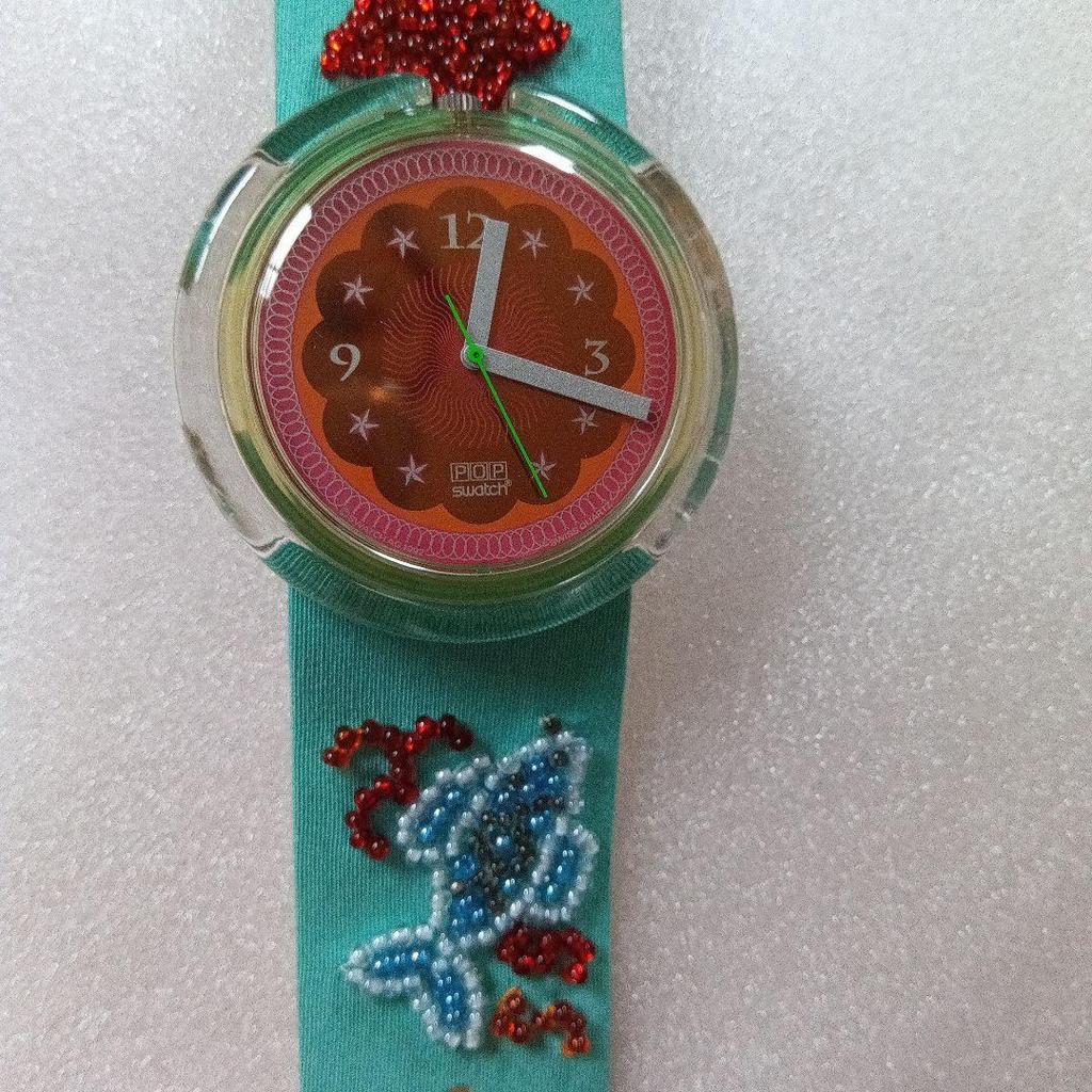 Used Pop Swatch 1993 PWZ106 SOUPE DE POISSON