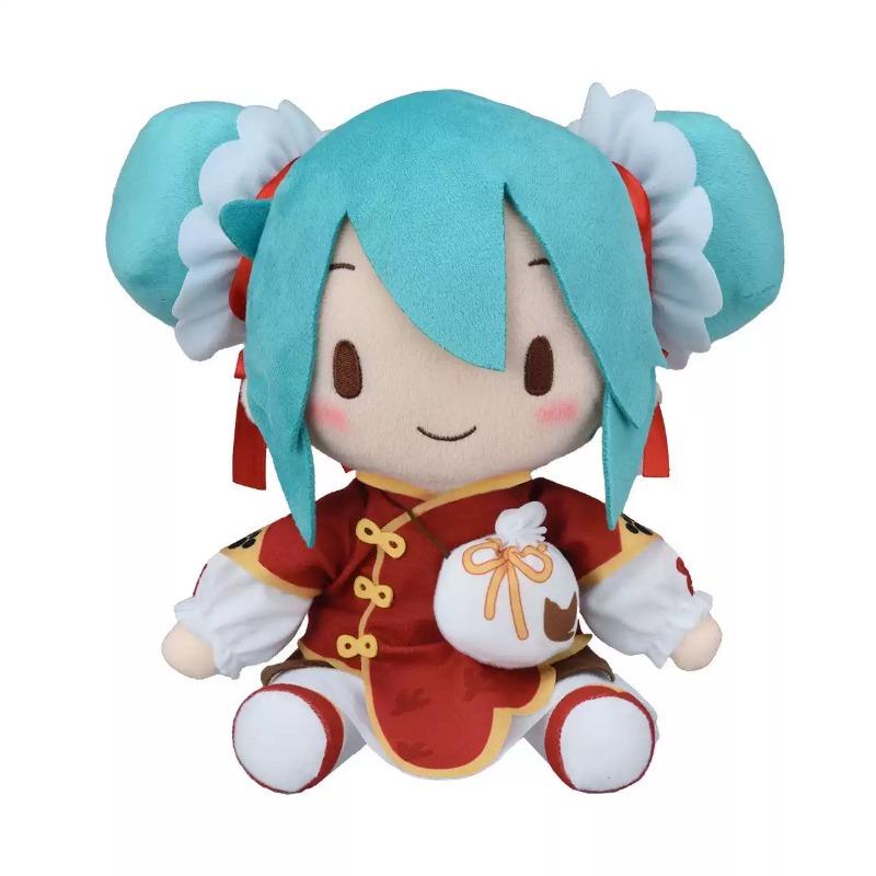 In Stock Original SEGA Fuwa Petit Fufu Hatsune Miku Outward Play Series Theme Park Ver. Plush Doll Kawaii Anime Collectible Toys
