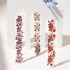 Journal GO 15pcs Long Strip Flower Stickers Scenery Creative Landscrape DIY Hand Made Collage Junk Journal Scrapbook Suppliese