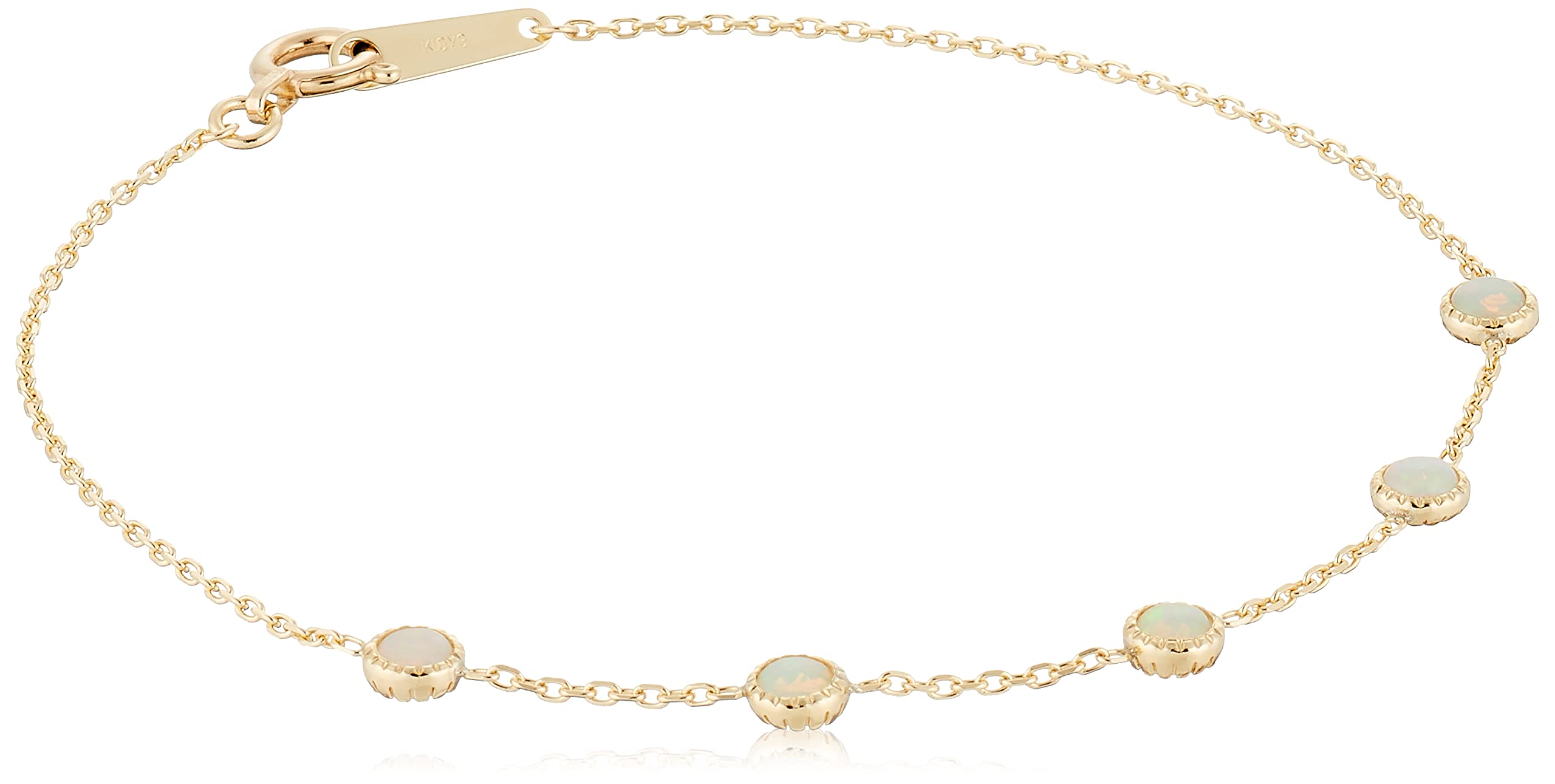 

K10 Opal Bracelet [Agate] білий