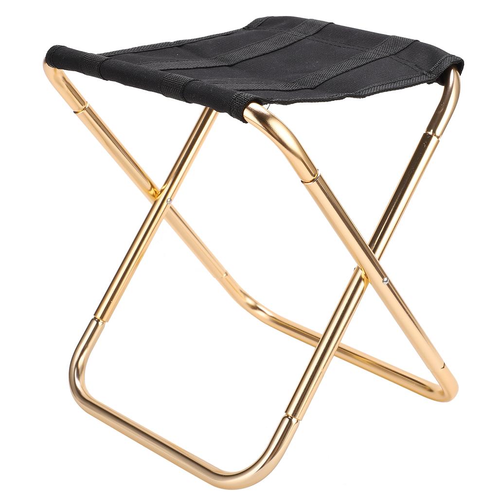 Outdoor Lightweight Aluminium Alloy Folding Stool Portable Mini Fishing Camping Seats