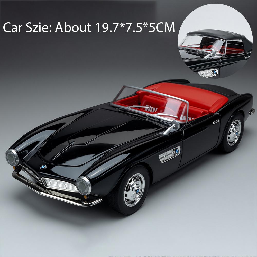 

1:24 Scale 507 M3 Model Car Toy Sound Light Pull Back Cars Front Wheel Steer Shock Absorption Models Livingroom Decorations