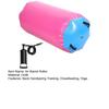 Inflatable Tumbling Mat Air Roller Gymnastics Barrel with Pump Back Handspring Training Tumbler Octagon Barrel for Home Use Gym Training,