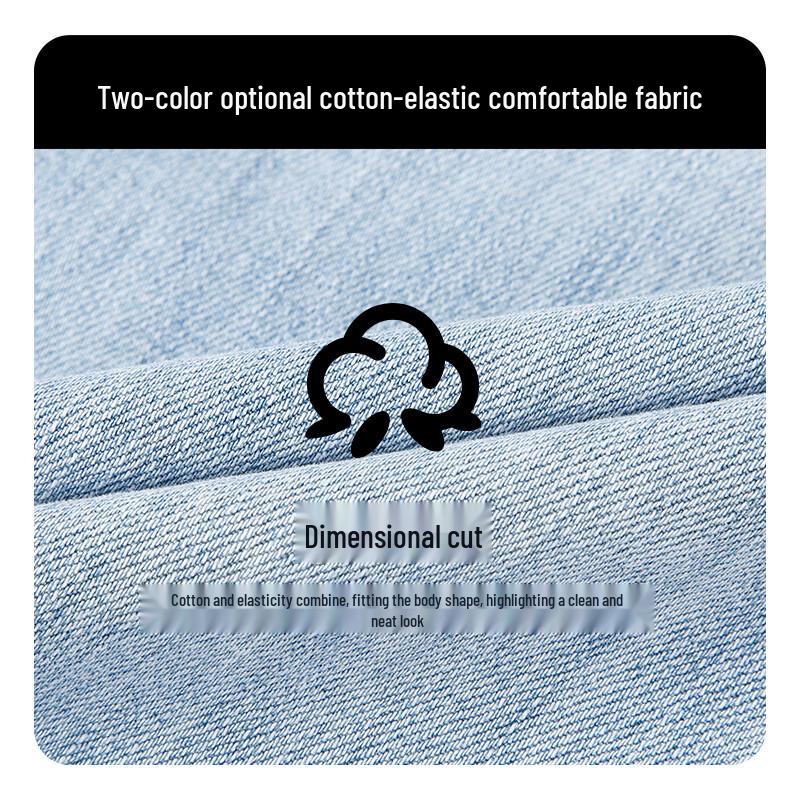 Caizi Men's Casual Straight-Leg Pants