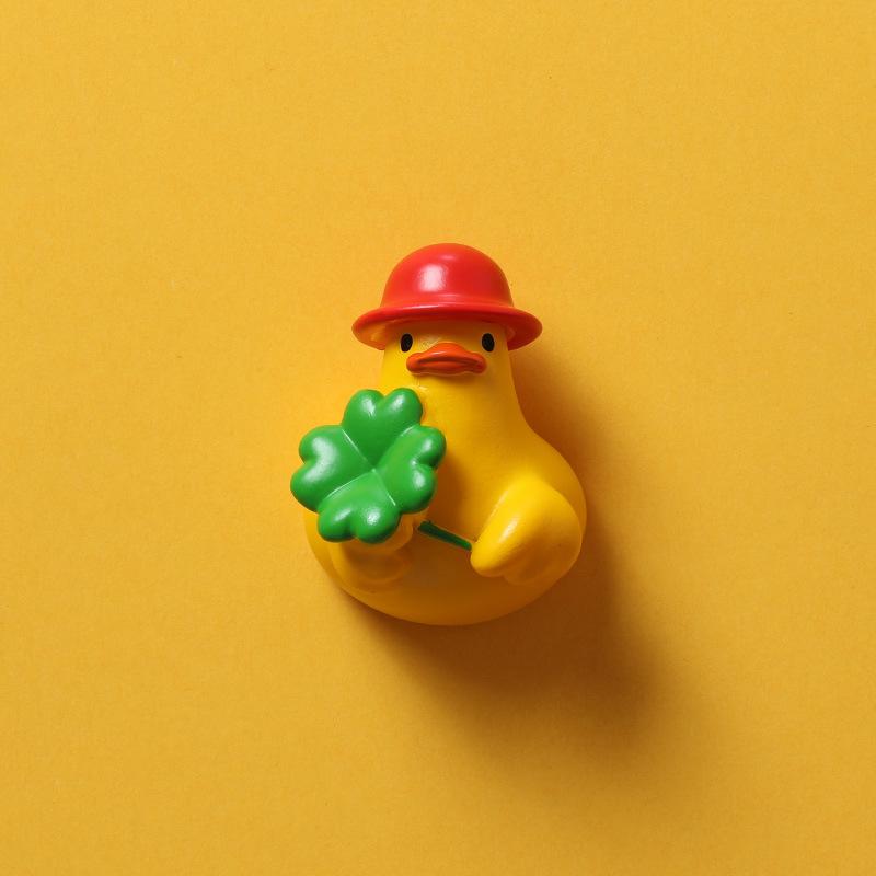 Duck Refrigerator Magnetic Sticker Cartoon Cute Creative Magnet Magnetic Sticker Po Wall Product Decoration