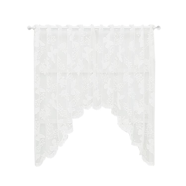 Semi Sheer Laces Window Curtain for Romance in Bedroom Living Room or Dining Space