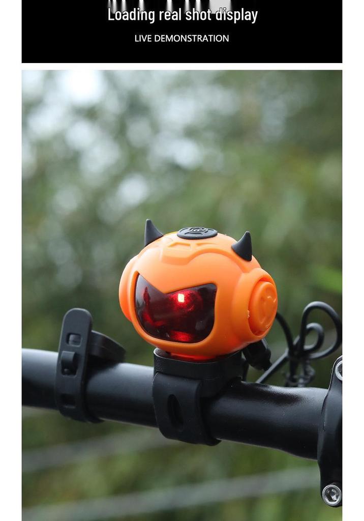 Rechargeable Multi-tone Bicycle Bell: Little Devil Angel