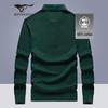 SEPTWOLVES Men's Long Sleeve Business Polo T-Shirt