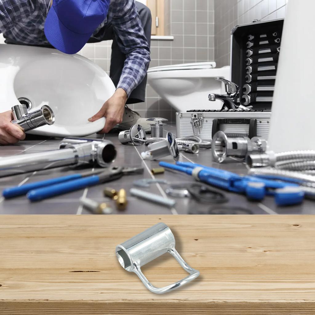 1 2 Inch Pipe Wrench Angle Valve Wrench Easy Assembly Lightweight Design Metal Construction Narrow Space Solution