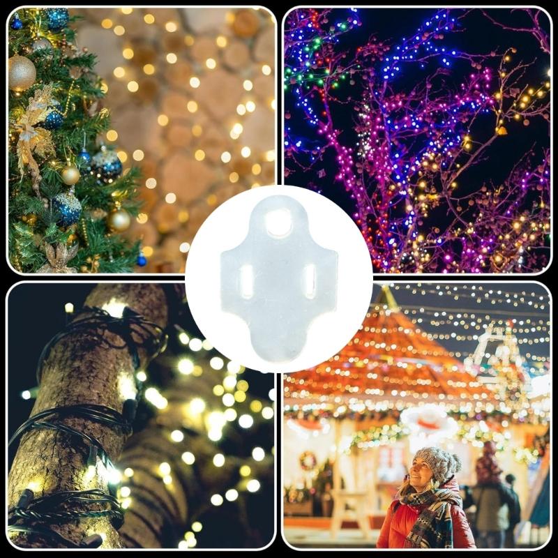 30Pcs Christmas Light Weatherproof Gaskets Waterproof Outlet Protectors