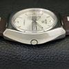 SEIKO 5 AUTOMATIC JAPAN 6309A MENS VINTAGE SILVER COLOR DIAL WATCH a701377-5 R206a-a701377