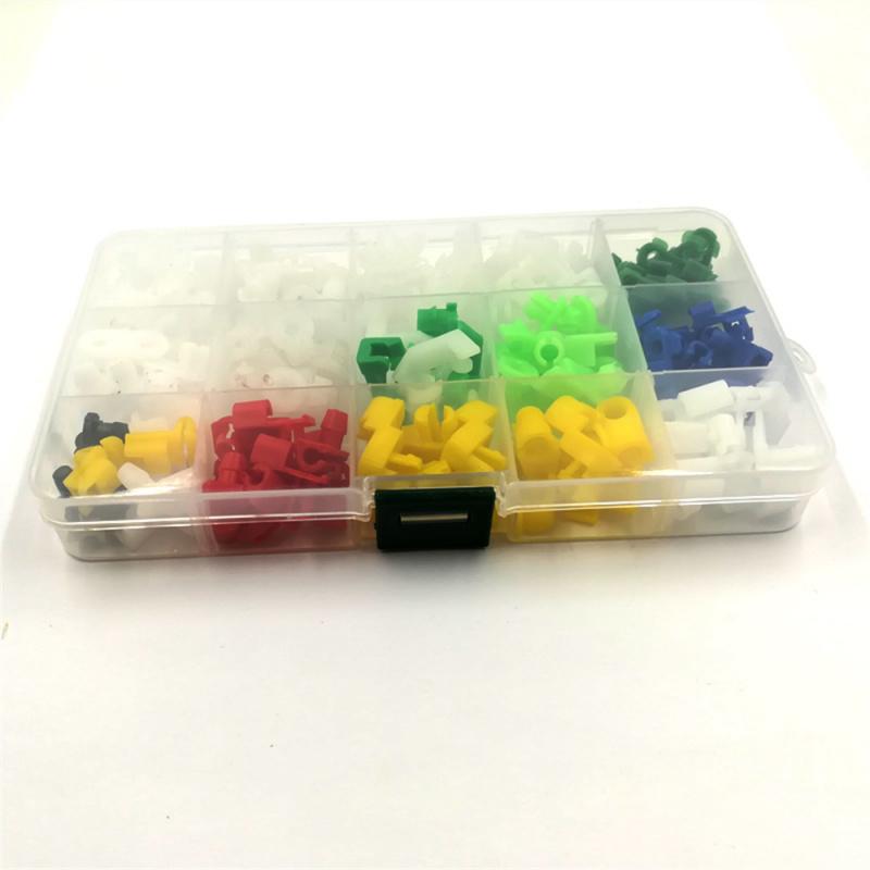 New 160Pcs Mixed Universal Plastic Car Wire Door Lock Rod Clip Fasteners Retainer