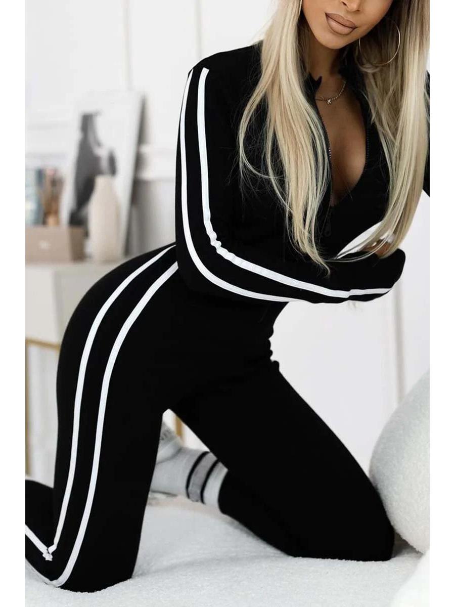 2026 Early Spring Retro European & American Elegant Ladies  Long-Sleeved Polyester Jumpsuit XL