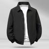 Men's Lightweight Jacket: Fashionable Lapel, Stylish & Versatile for Spring/Autumn - Trendy, Casual Design for Middle-Aged Men