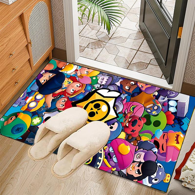 1PC Brawl Game  Rug for Livingroom,Bedroom, Palyroom, Chair Rug, Area Rug, Game Carpet, Large Size Rug Fan Christmas Gift
