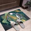 Club Santos Laguna Pattern Rug, Indoor/Outdoor Mat, for Picnic, Gameroom, Bedroom, Office, Living Room, Home Decor Carpet, Birthday Gift