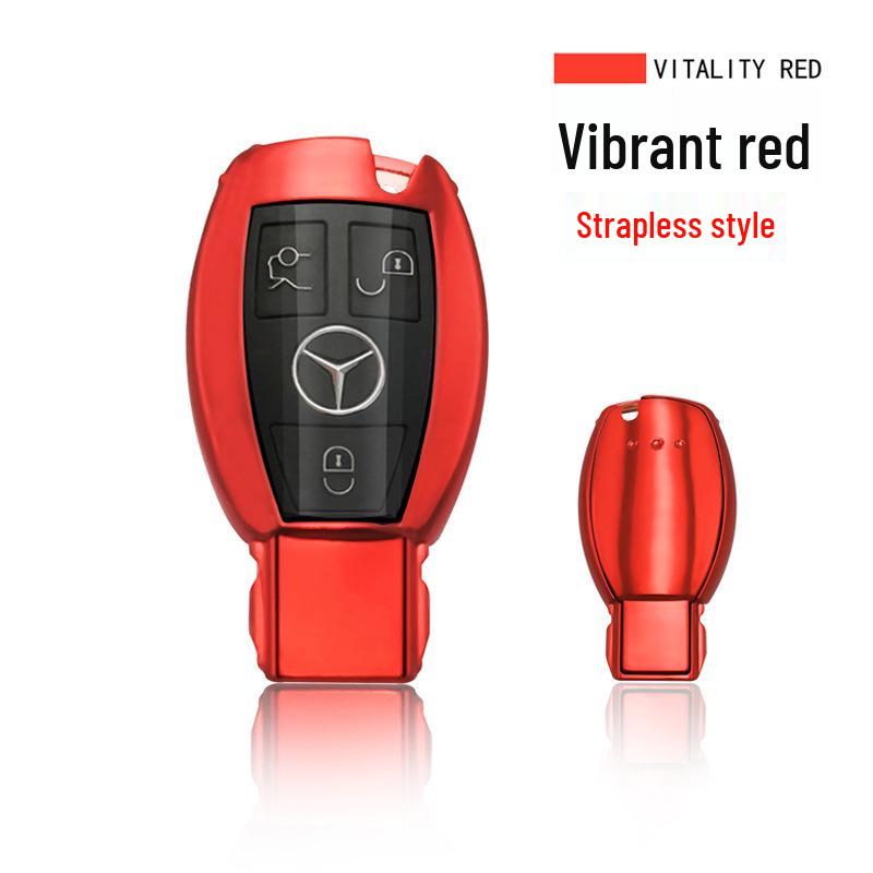 Mercedes Smart Key Full-Cover TPU Soft Case