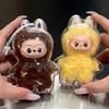 NEW Transparent Protective Case For LABUBU 4 PIN FOR LOVE Series Vinyl Plush Doll Dust Cover Storage Box For LABUBU Accessories