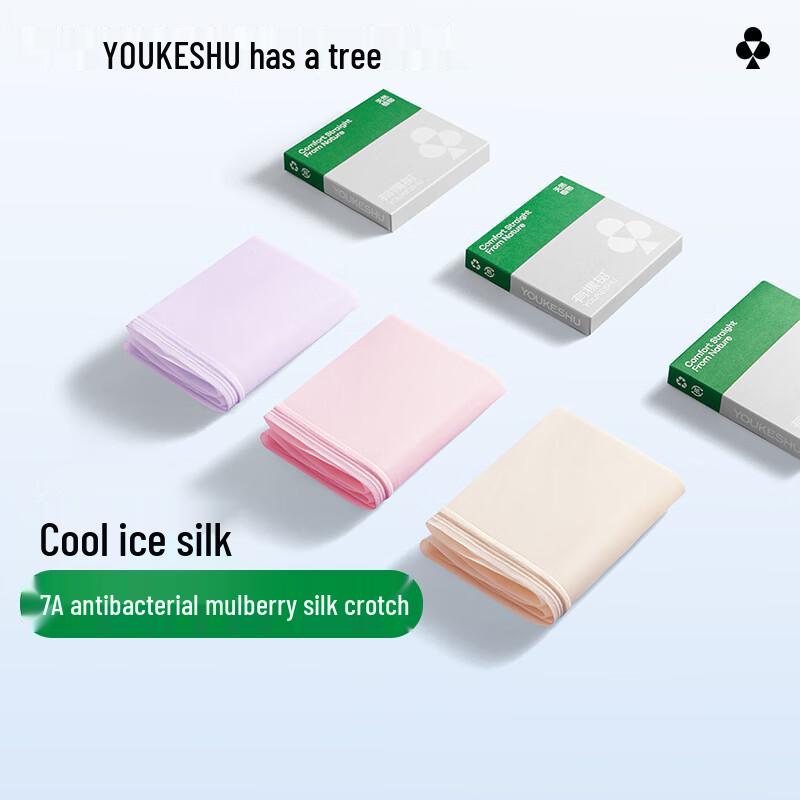 Youkeshu Women's 7A Antibacterial Seamless Briefs