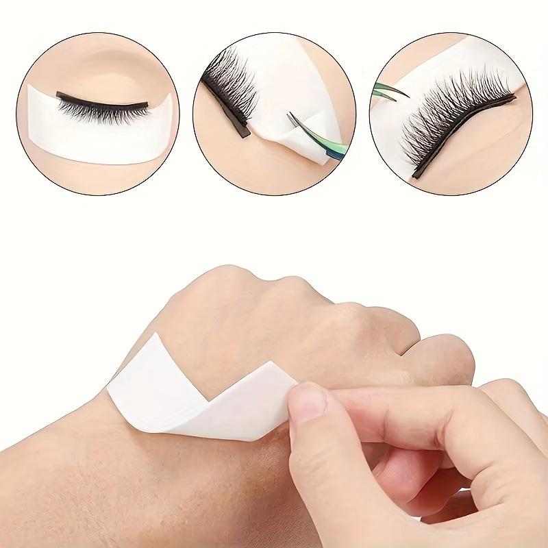110PCS/roll Foam Eye Pads  Eyelash Extension Adhesive Tapes Under-Eye Isolation Stickers Remove Tape Eyepad Makeup Accessories