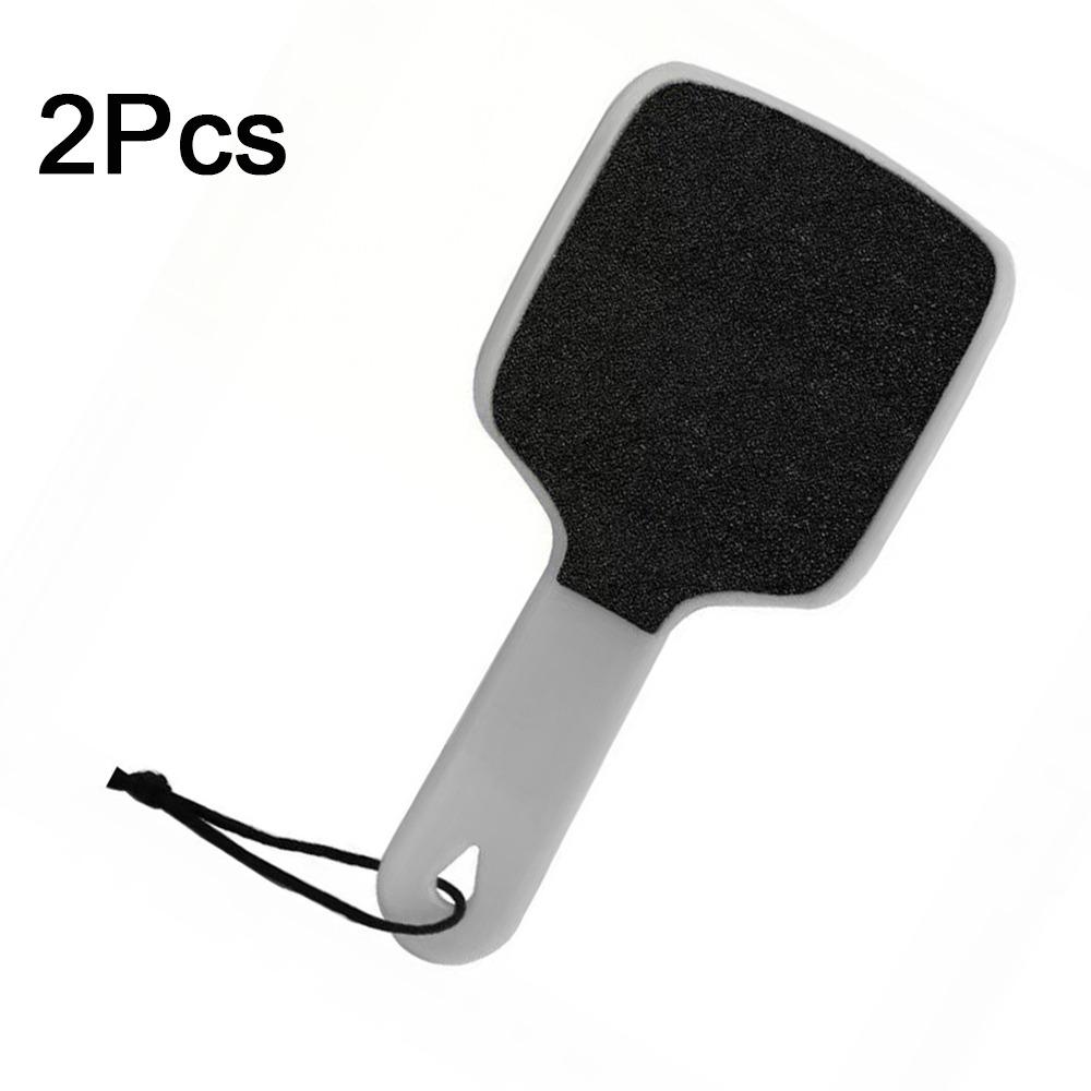 2 pieces Double-Sided Curved Foot File Colossal Foot Grinding Board  Pedicure Use серый