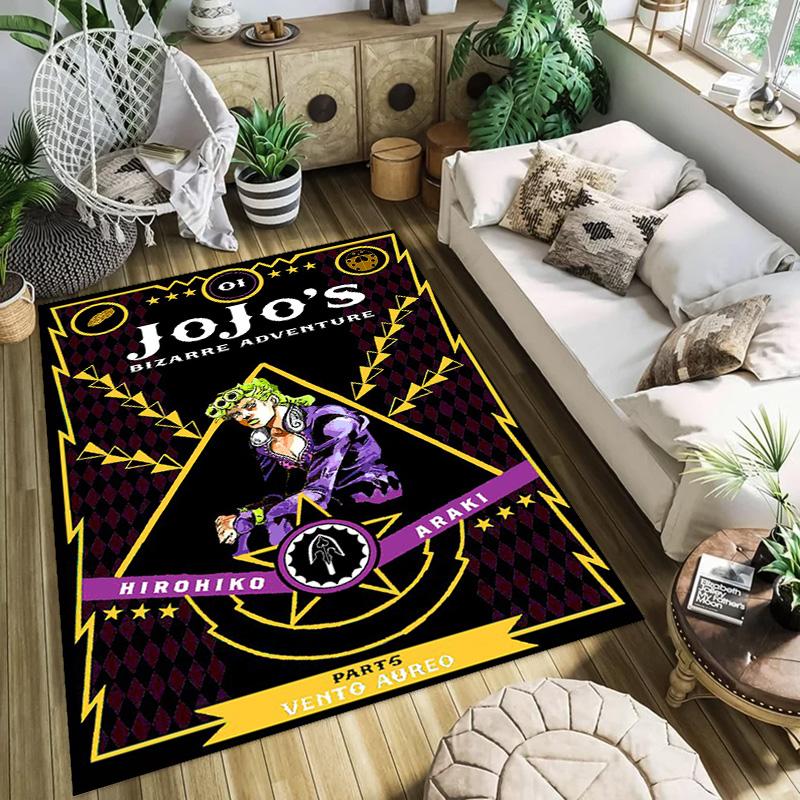 JoJos bizarres Abenteuer: Diamant Unzerbrechliche Teppichbodenmatten Heimdeko Weihnachtsgeschenke Badezimmerteppich Mode