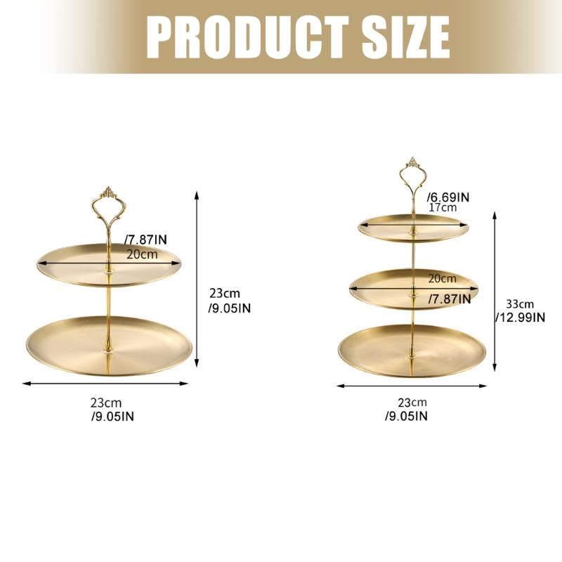 Vassoio Rotondo Multistrato in Acciaio Inossidabile per Insalata di Frutta Piatto per Snack Stile Coreano Moderno Utensili da Cucina Tavola da Pranzo