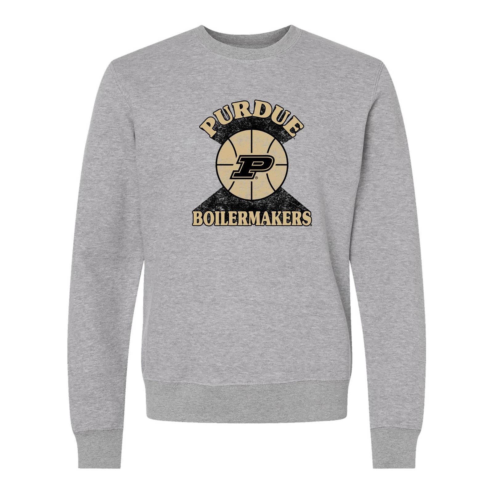 Purdue Basketball Shootout JA BTB Crewneck - Oxford 2XL
