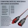 (2 Pack) 10.5-Feet GC004 X-Connect Fit For NOCO Battery Charger Accessories,Extension Cable Accessory For Genius Smart Battery Chargers Cable