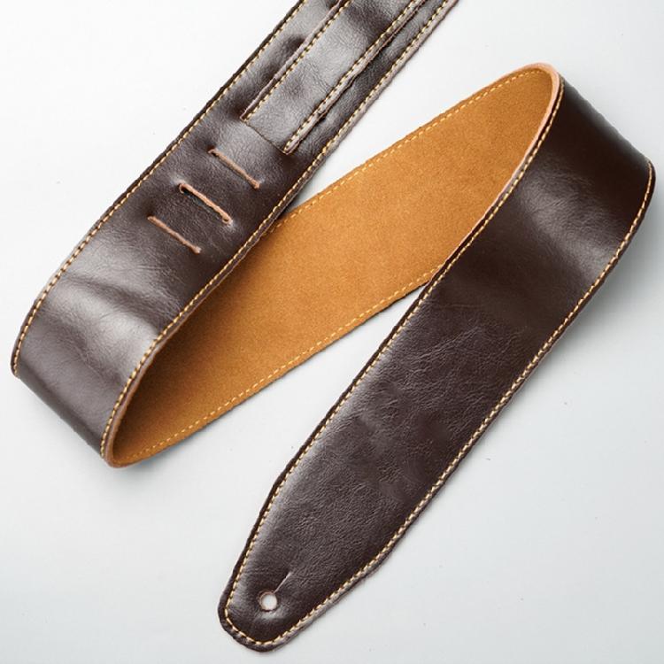 Thicken Universal Guitar Shoulder Strap Soft Leather Guitar Strap Adjustable Guitar Strap Belt Comfortable to Wear