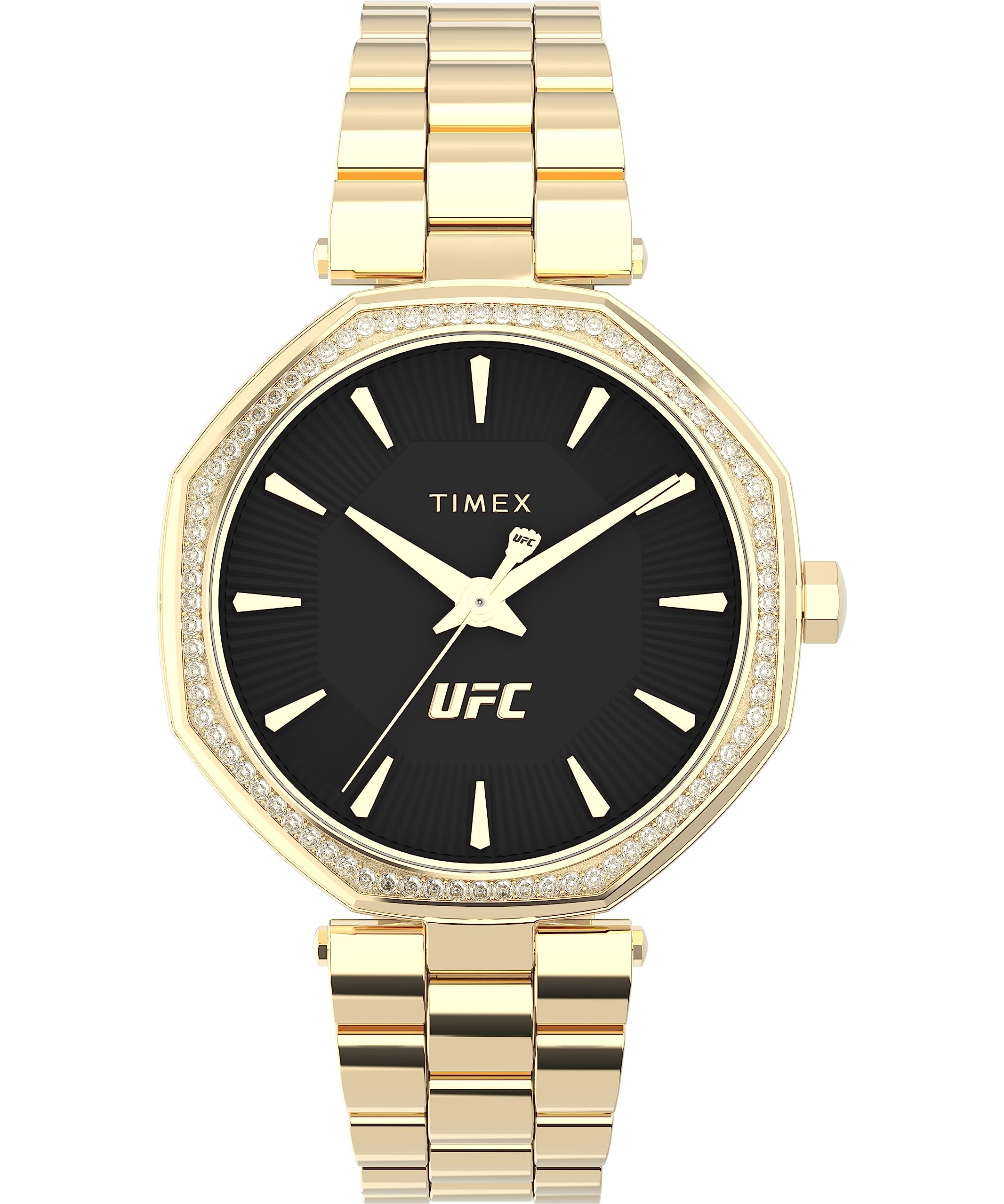 

Часы Timex UFC Women s Jewel 36 мм, золотистый оттенок, Jewel 36 мм